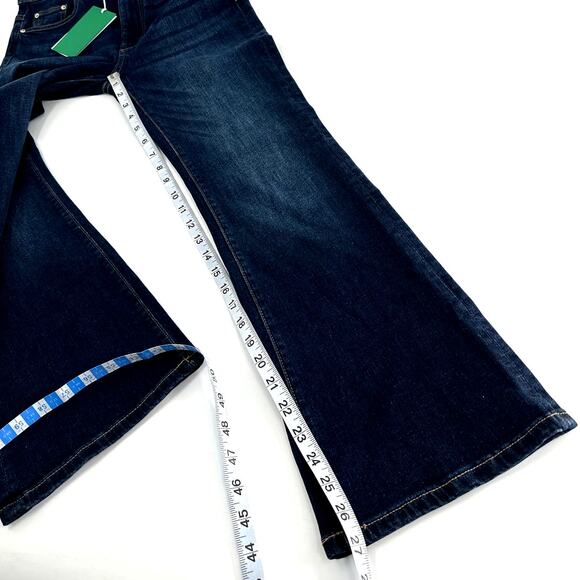 DL1961 Women's Thunderbird Bridget Boot High Rise Instasculpt Jeans Size 27 - Picture 8 of 10